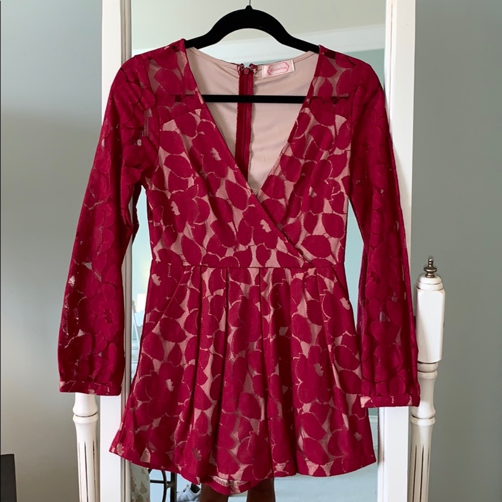 Long-Sleeve Romper